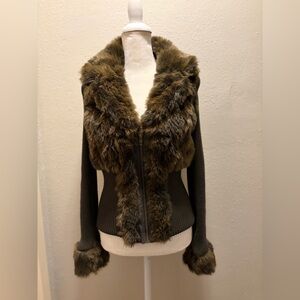 Barcelino Faux Fur Sweater